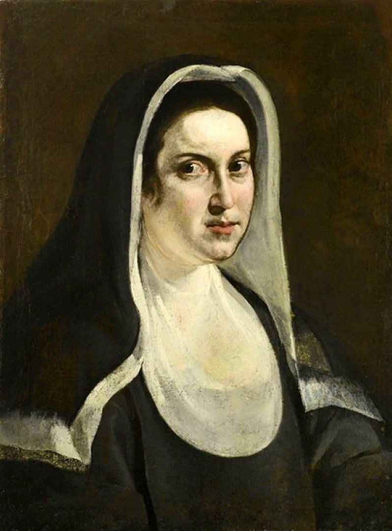 Portrait d'une nonne - Artemisia Gentileschi