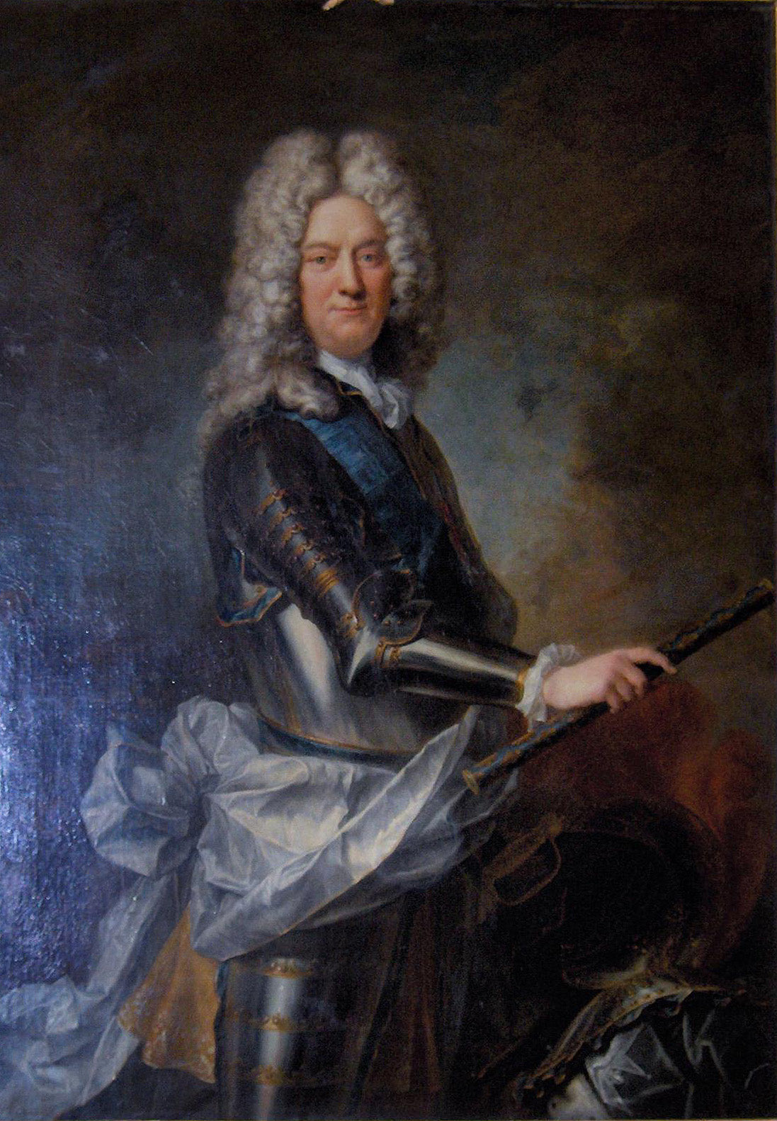 Portrait de Charles-Armand de Gontaut duc de Biron maréchal de France - Hyacinthe Rigaud - Alpha Reproduction