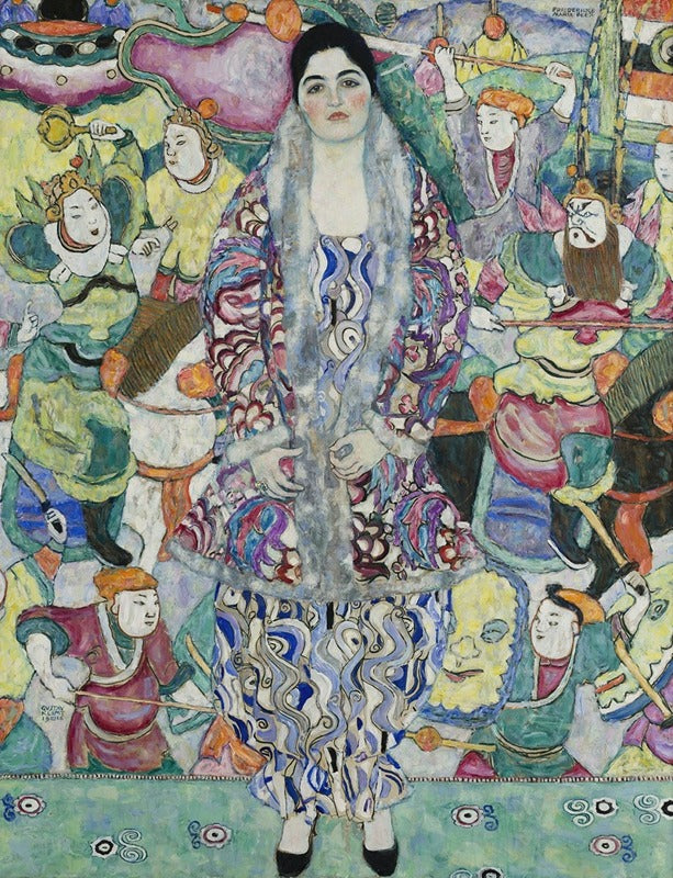 🎎✨ Портрет Фридерике Марии Бир – Густав Климт (1916)