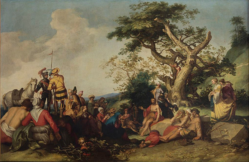 Prédication de saint Jean-Baptiste - Abraham Bloemaert