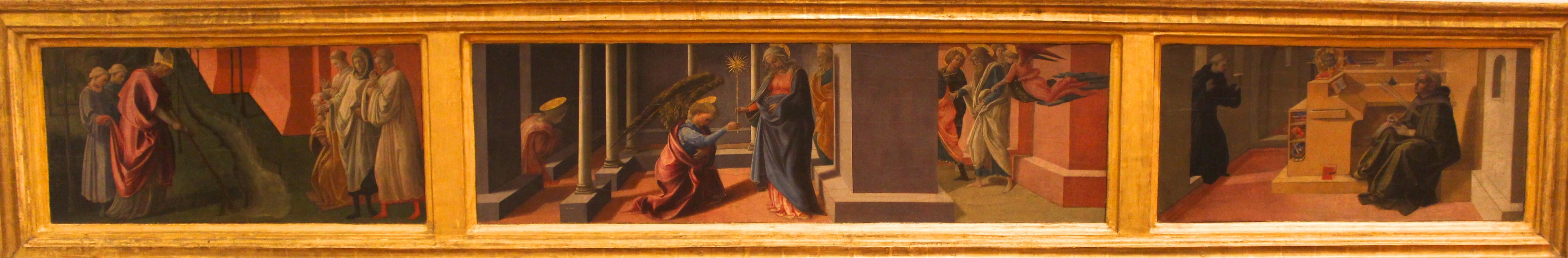 Prédelle du retable Barbadori - Fra Filippo Lippi