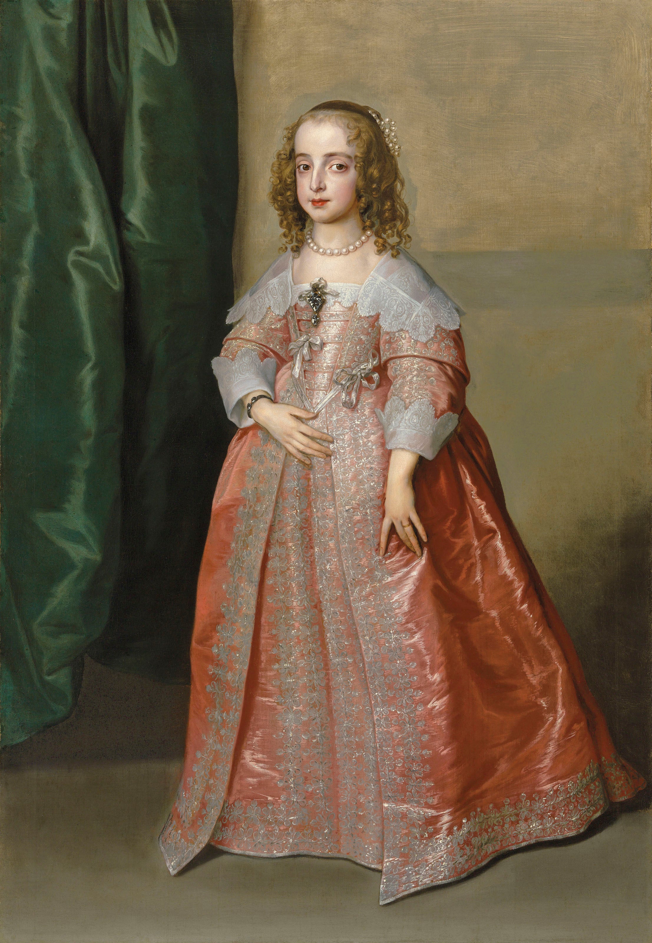 Princesse Mary, fille du roi Charles Ier d'Angleterre - Antoine van Dyck