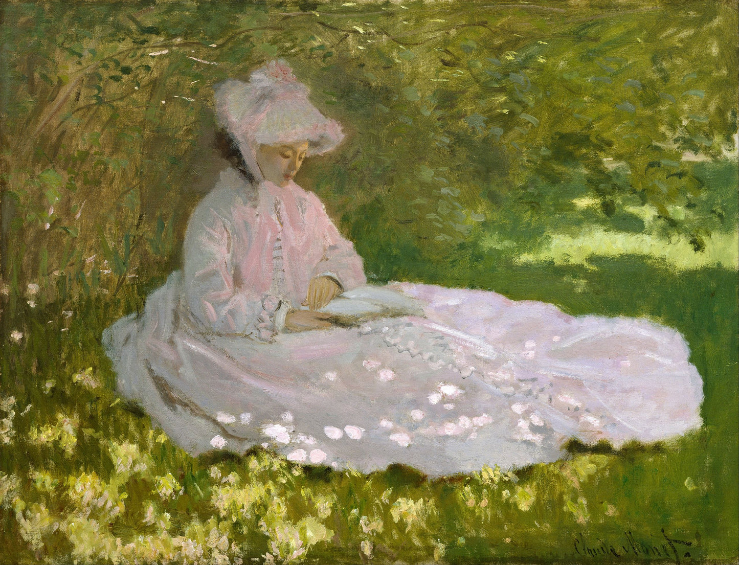 🎨 Весна – Клод Моне, 1872