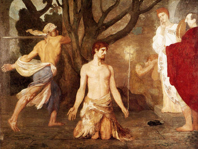 La décapitation de saint Jean-Baptiste - Pierre Puvis de Chavannes