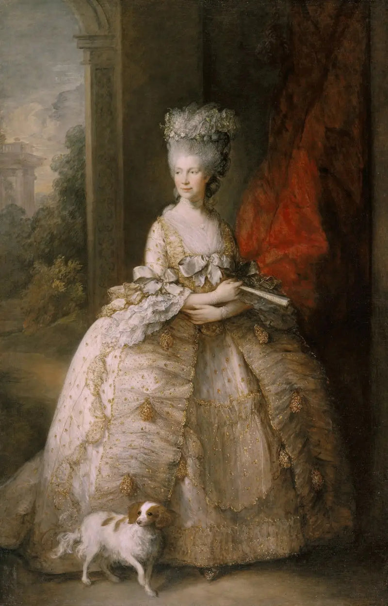Королева Шарлотта (1744-1818) - Томас Гейнсборо