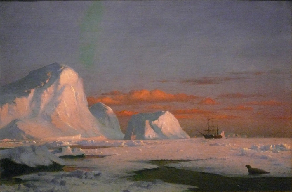 Coucher de soleil arctique - William Bradford - Alpha Reproduction