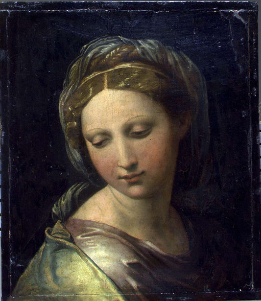 Reproduction du tableau « Perle de Modène - Raphaël Sanzio » par Alpha Reproduction en peinture à l’huile