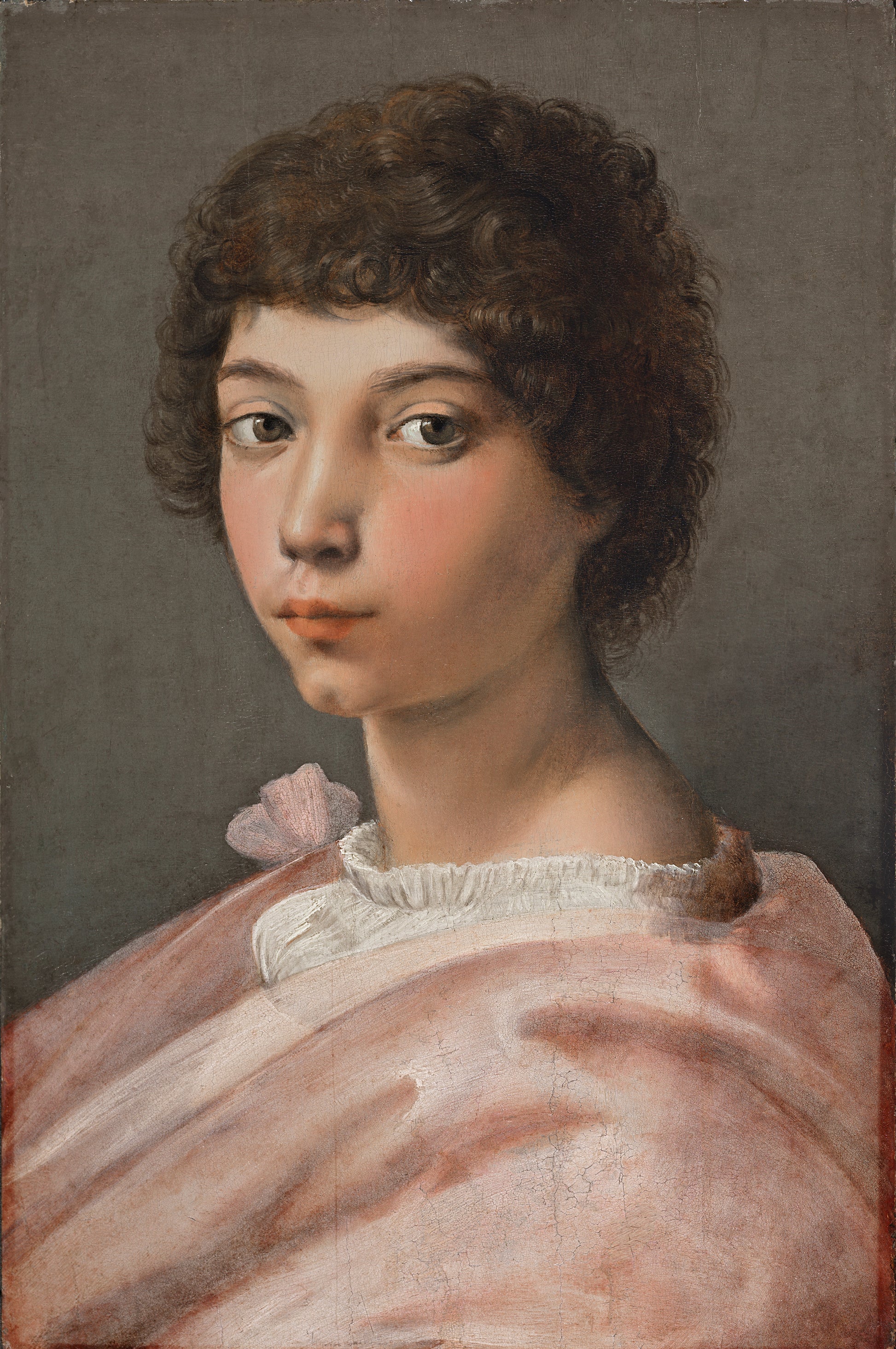 Reproduction du tableau « Portrait d'un jeune homme - Raphaël Sanzio » par Alpha Reproduction en peinture à l’huile
