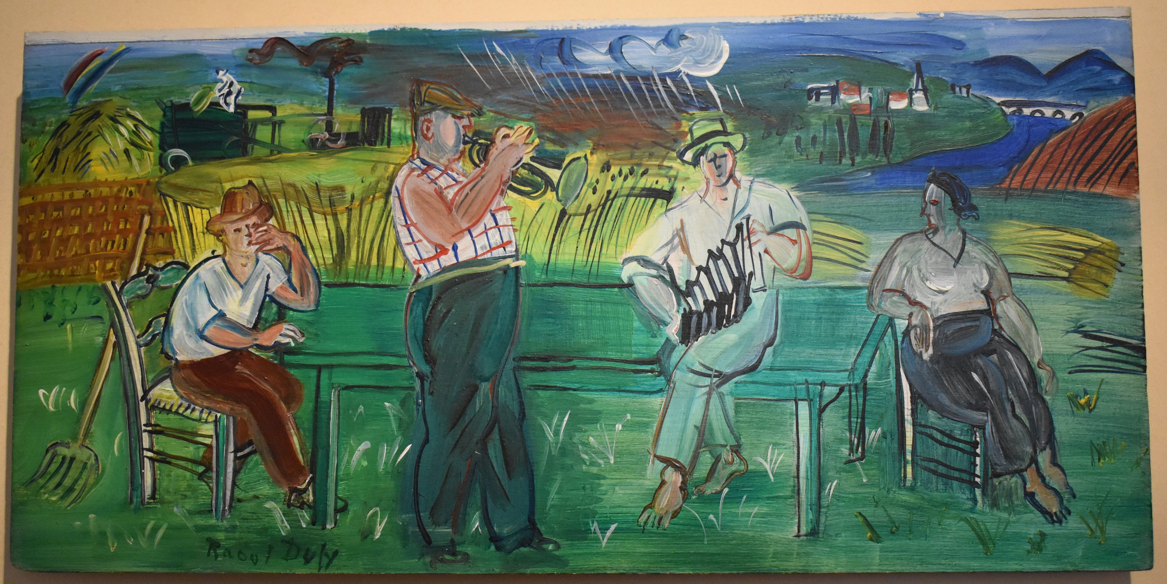 Musiciens à la campagne - Raoul Dufy