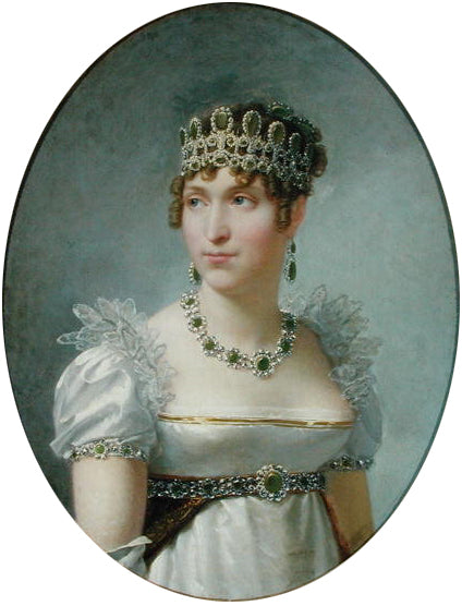 Portrait de la reine Hortense de Hollande - Jean-Baptiste Regnault