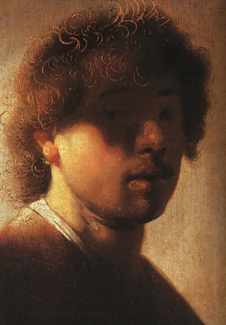 Reproduction du tableau « Autoportrait - Rembrandt » par Alpha Reproduction en peinture à l’huile