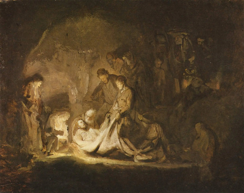 Погребение Христа - Рембрандт