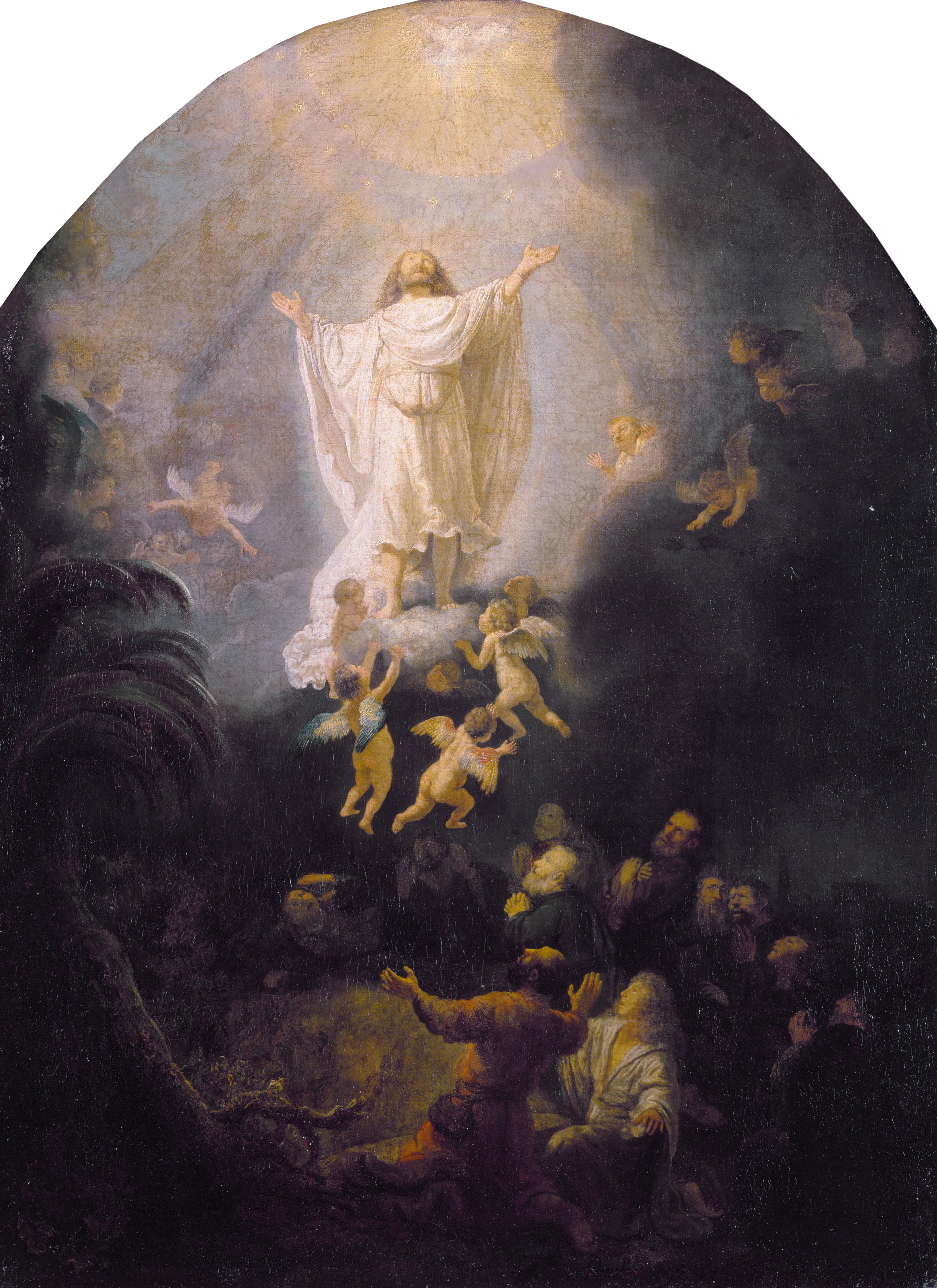Reproduction du tableau « L’ascension - Rembrandt » par Alpha Reproduction en peinture à l’huile