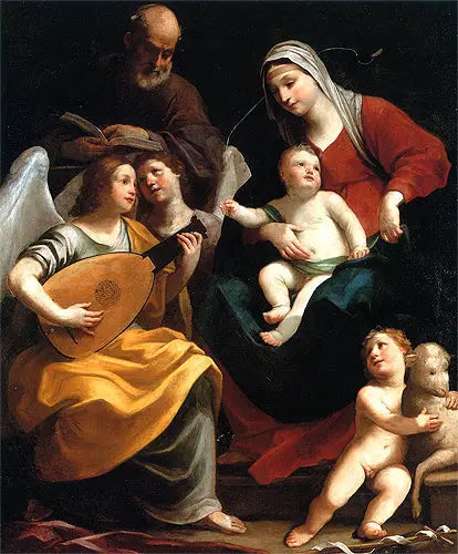 Le Repos pendant la fuite en Égypte - Guido Reni - Alpha Reproduction