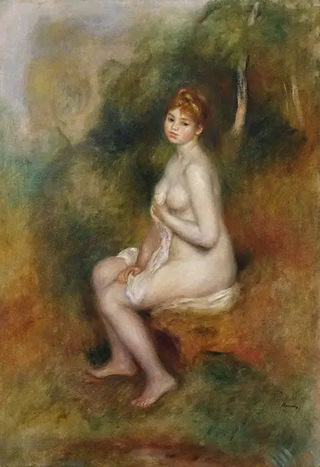 Ню в пейзаже - Пьер-Огюст Ренуар