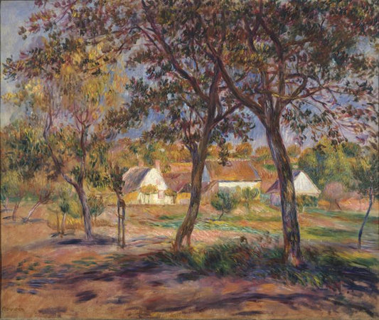 Reproduction du tableau « Aux alentours de Pont-Aven - Pierre-Auguste Renoir » par Alpha Reproduction en peinture à l’huile