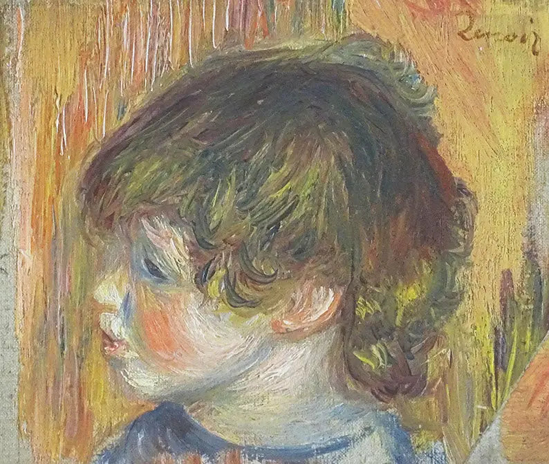 Reproduction du tableau « Portrait de Pierre Renoir - Pierre-Auguste Renoir » par Alpha Reproduction en peinture à l’huile