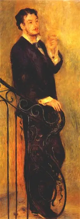 Мужчина на лестнице - Пьер-Огюст Ренуар