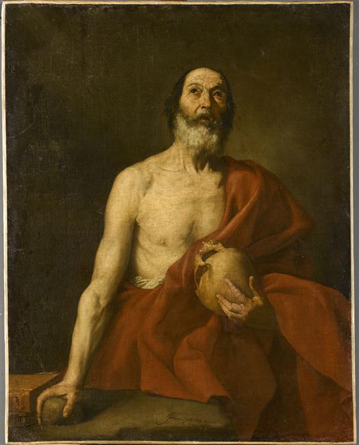 Saint Jérôme pénitent - Jusepe de Ribera - Alpha Reproduction