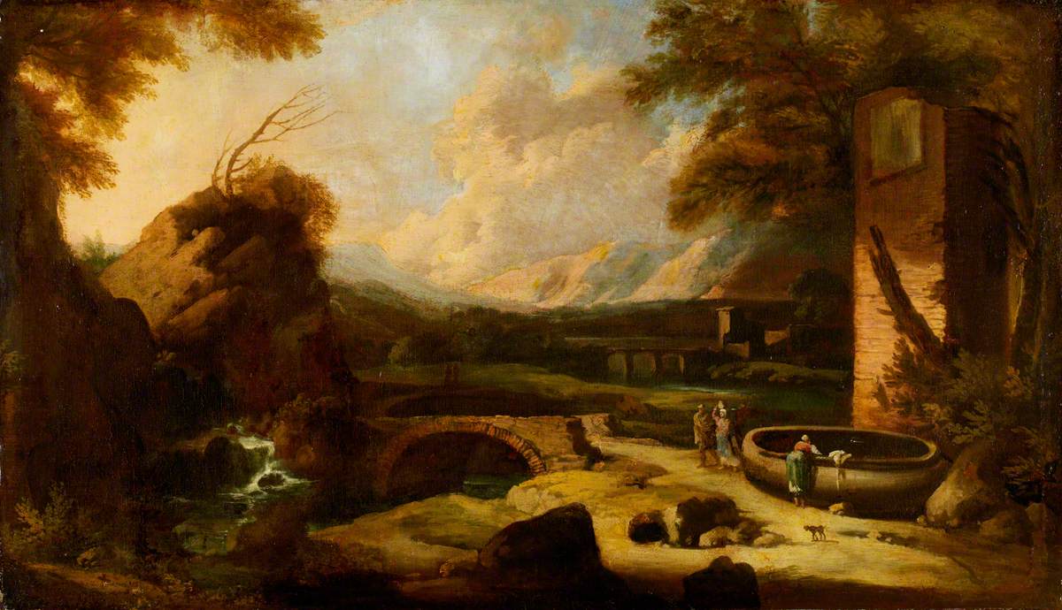 Paysage classique italien - Sebastiano Ricci