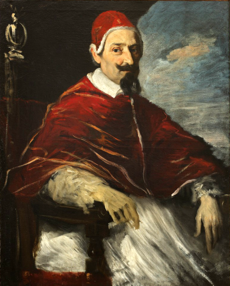 Portrait d'Alexandre VII Chigi - Pier Francesco Mola