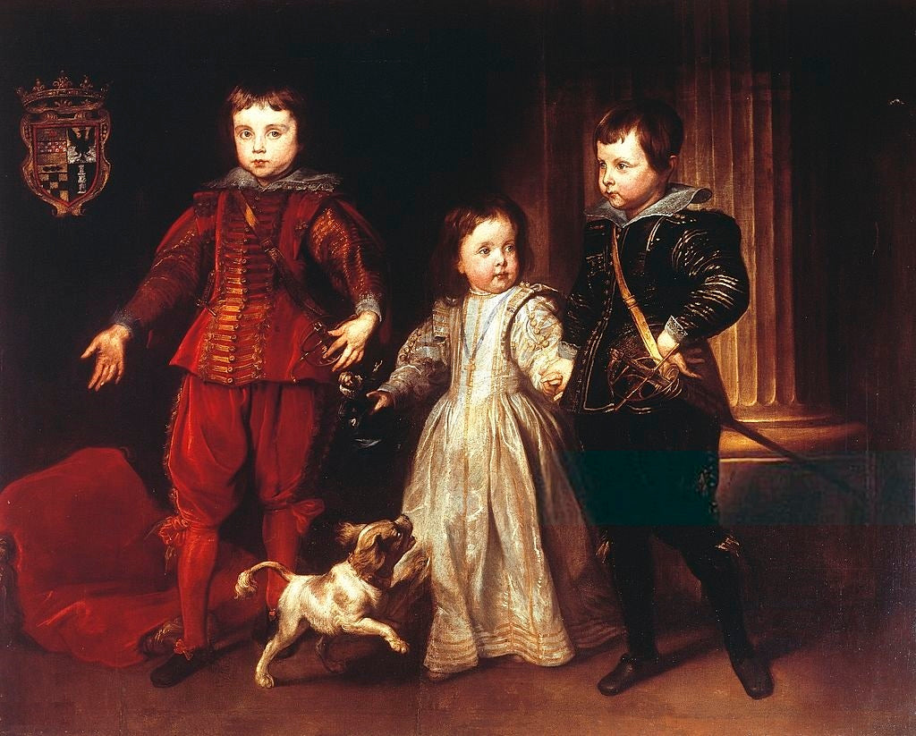 Portrait de trois enfants de la famille Spinola - Antoine van Dyck
