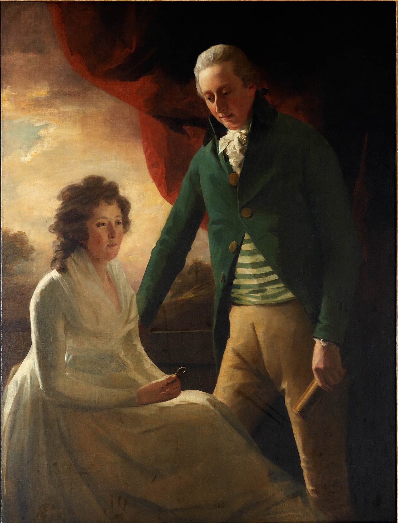Robert Colt d'Auldhame, député, et son épouse Grizel - Henry Raeburn