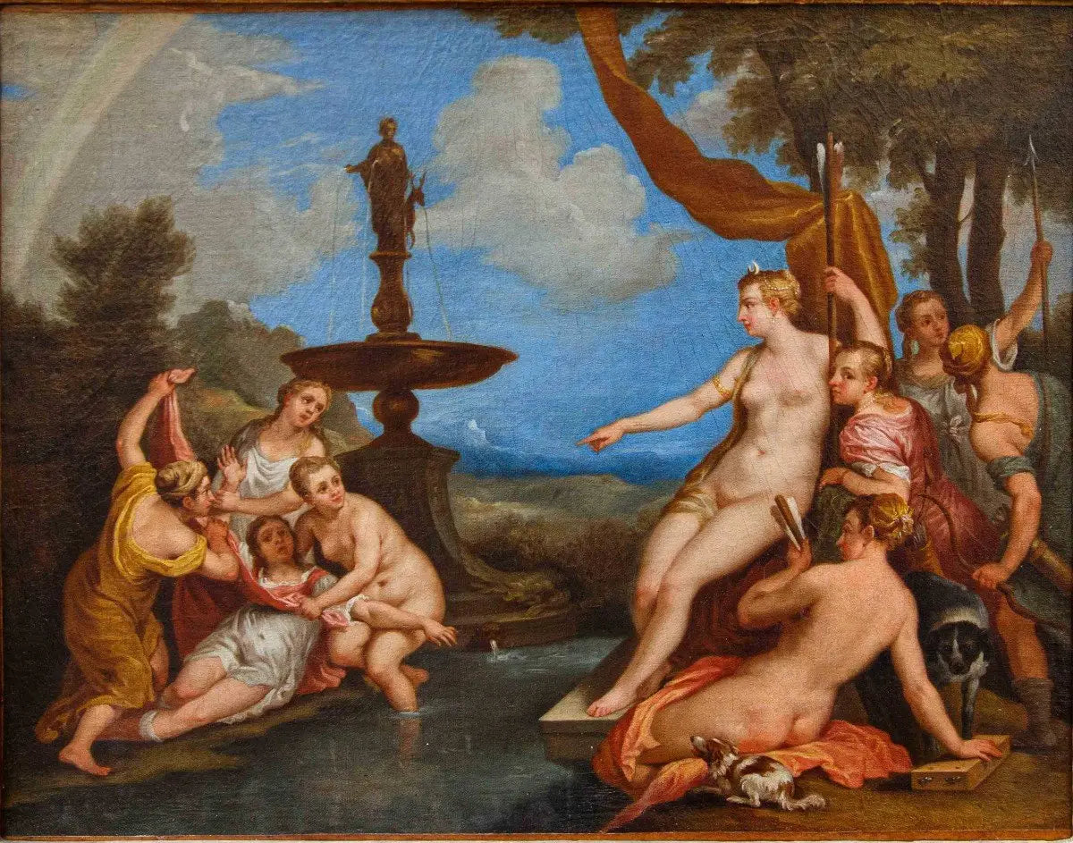 Diana découvre la grossesse de Callisto - David Teniers le Jeune - Alpha Reproduction