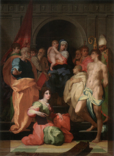 Conversation sacrée - Rosso Fiorentino - Alpha Reproduction
