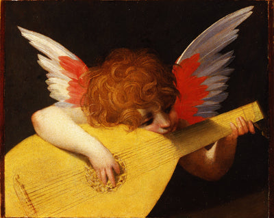 Angelot jouant du luth - Rosso Fiorentino - Alpha Reproduction