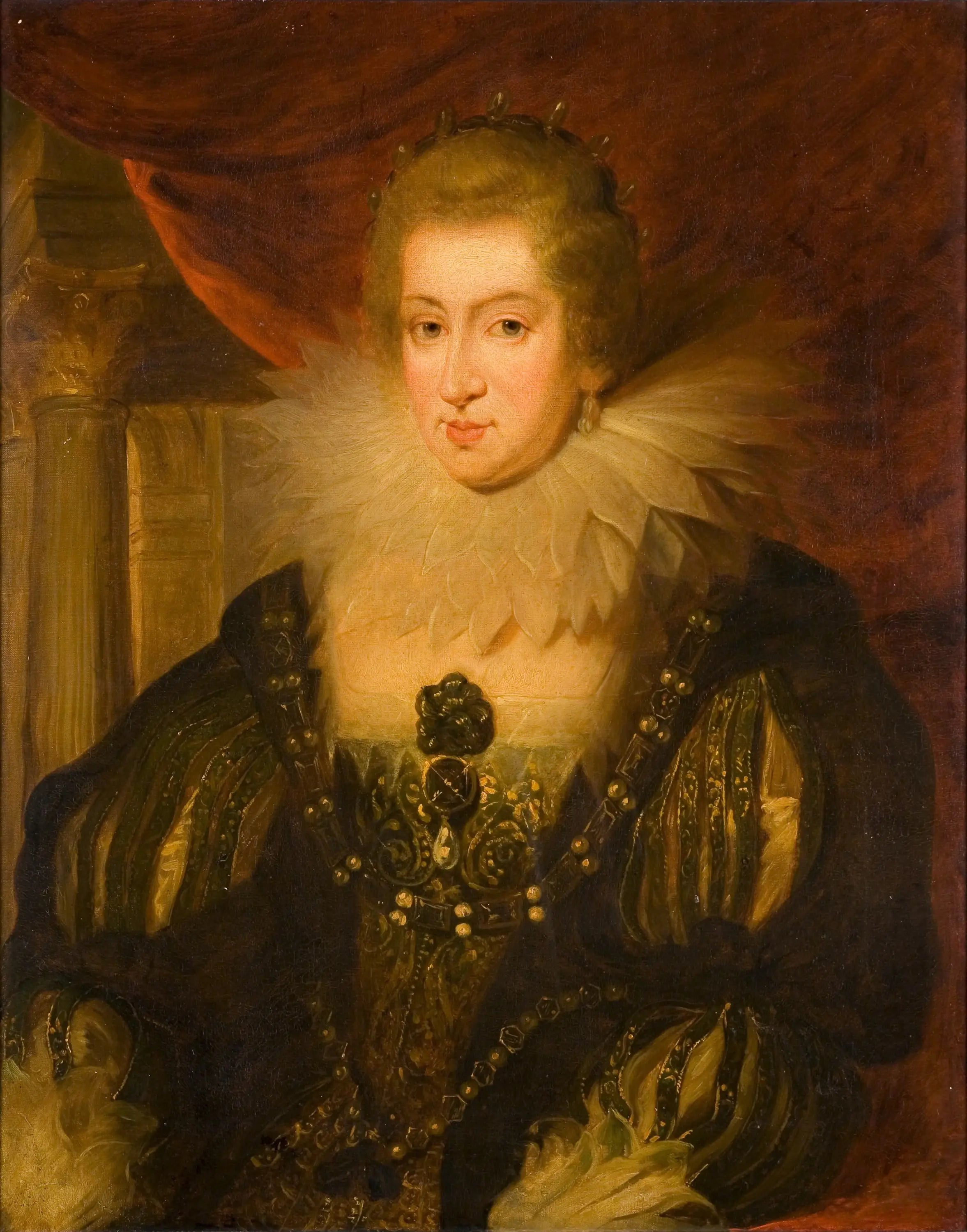 Portrait d’Anne d’Autriche - Antoine van Dyck - Alpha Reproduction