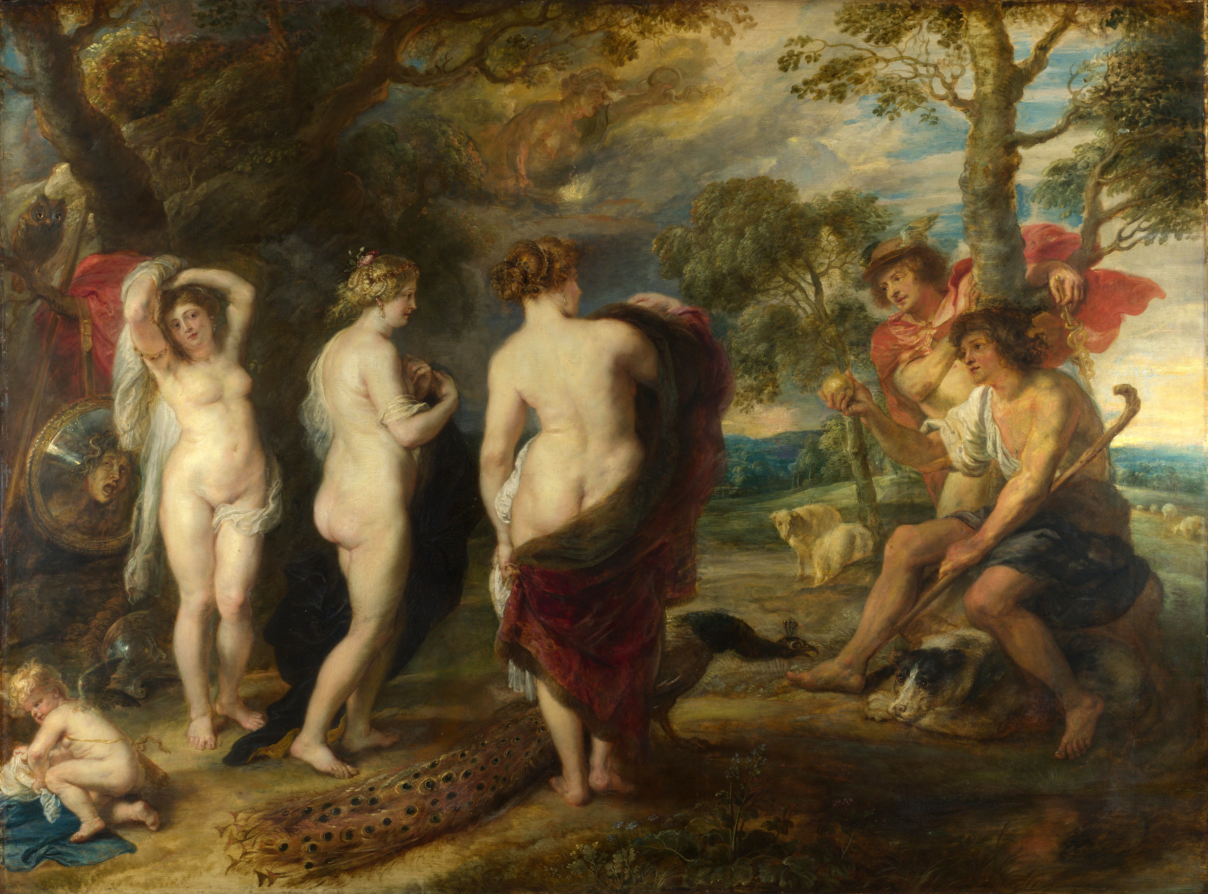 Le Jugement de Pâris - Peter Paul Rubens