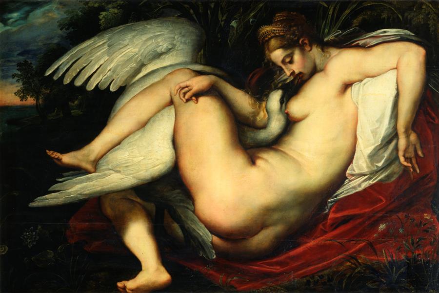 Léda et le Cygne - Peter Paul Rubens