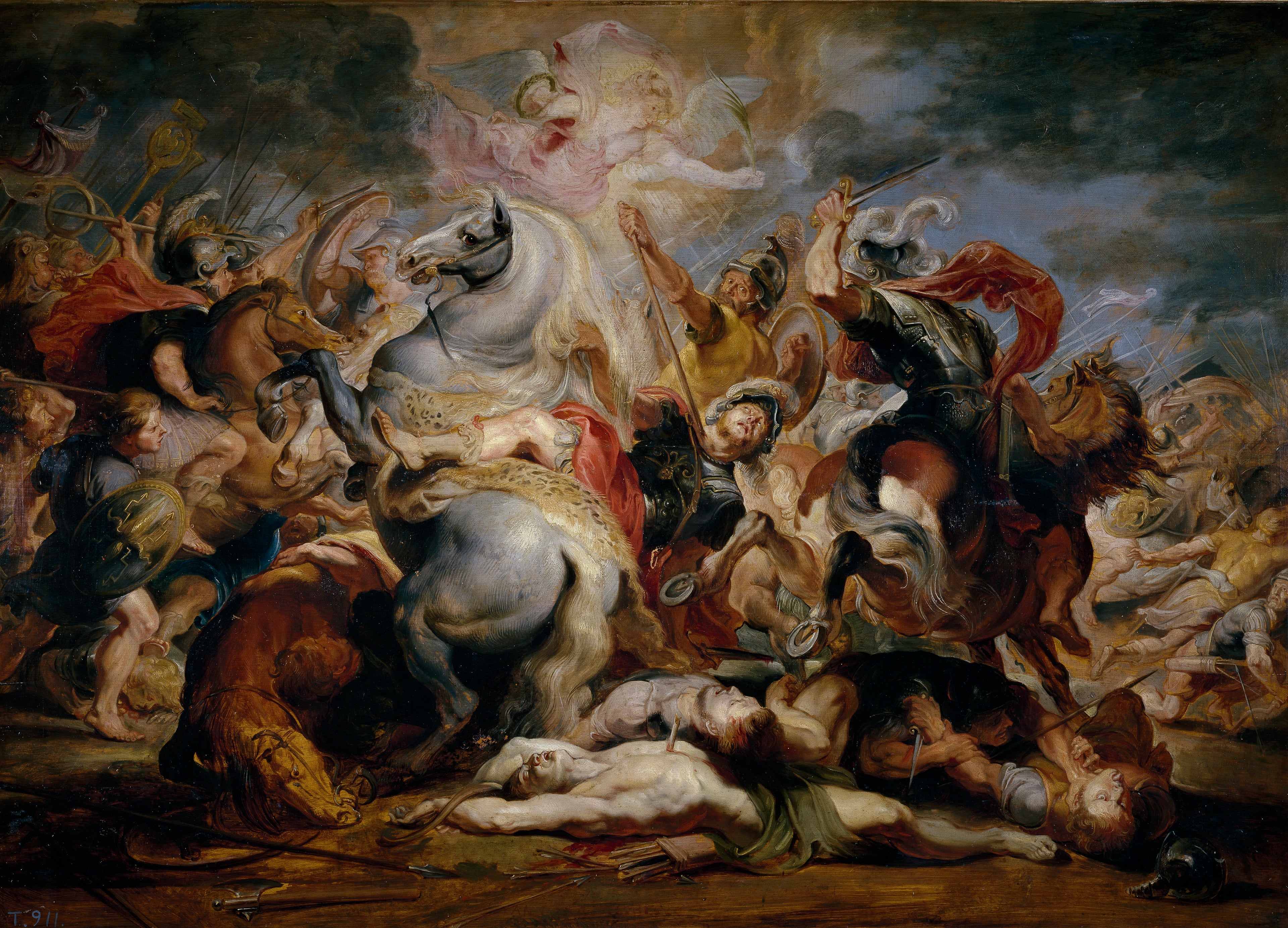 La mort du consul Decius - Peter Paul Rubens