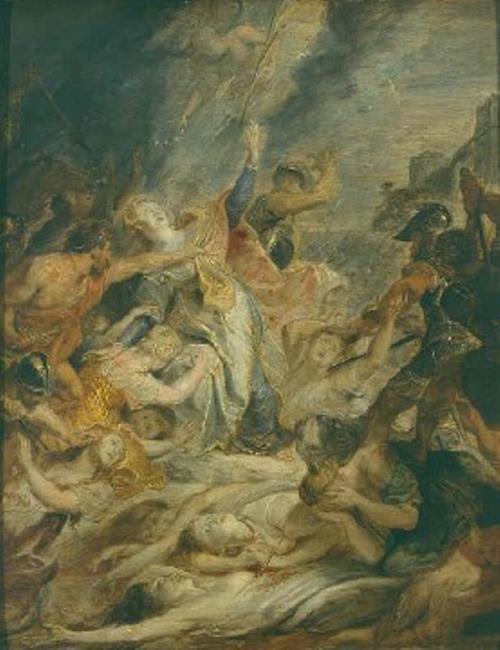 Le martyre de sainte Ursule - Peter Paul Rubens