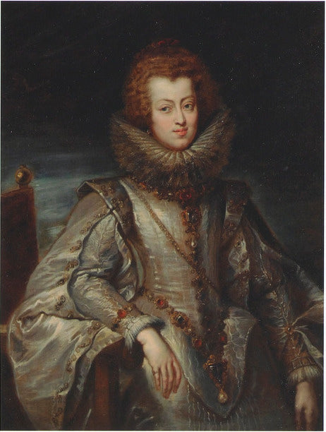 Portrait de Maria Anna, infante d'Espagne, archiduchesse d'Autriche, plus tard reine de Hongrie et de Bohême (1604-1646) - Peter Paul Rubens