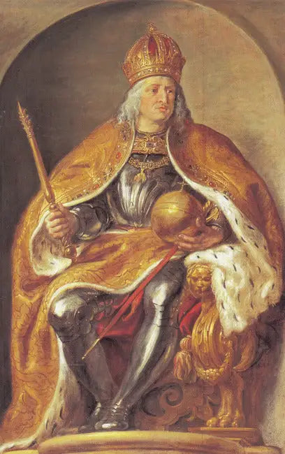 Портрет Максимилиана I, императора Священной Римской империи германской (1459-1519) (Pompa Introitus Ferdinandi), 1634-1635 - Питер Пауль Рубенс