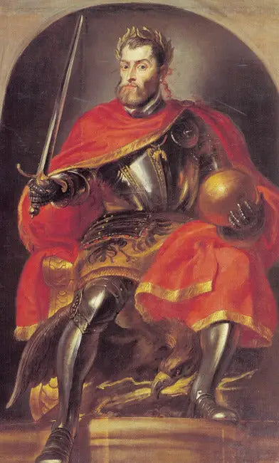Portrait de l’empereur Charles Quint (Pompa Introitus Ferdinandi) 1634-1635 - Peter Paul Rubens - Alpha Reproduction