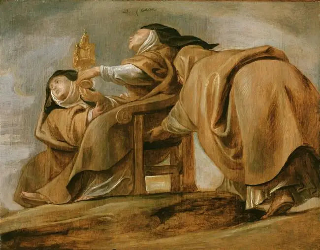 Sainte Claire d’Assise 1620 - Peter Paul Rubens - Alpha Reproduction