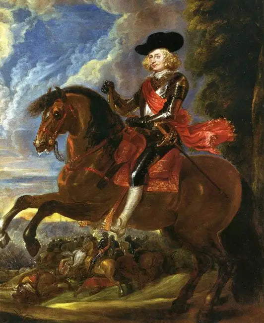 L’archiduc Ferdinand à cheval - Peter Paul Rubens - Alpha Reproduction
