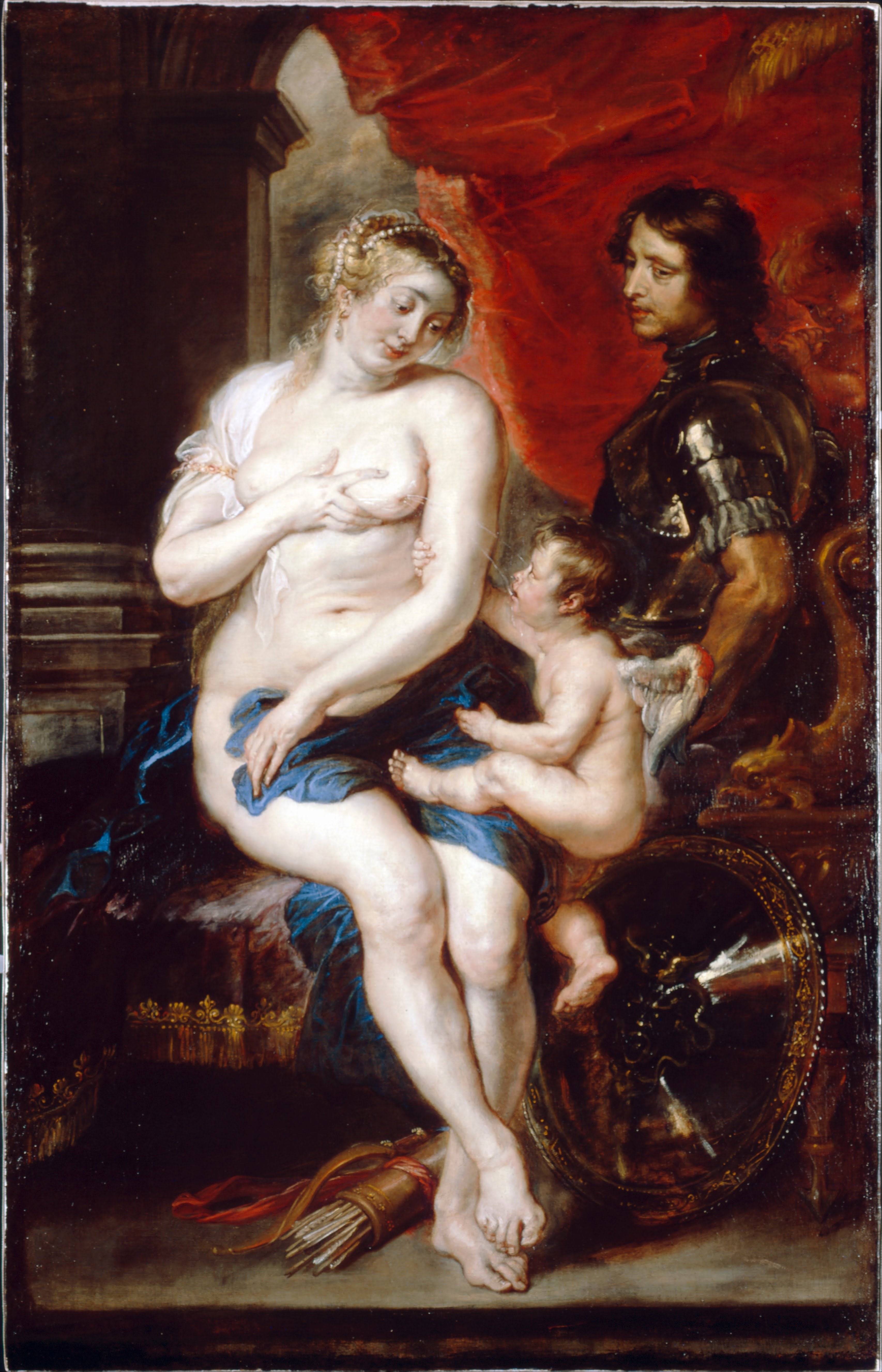 Vénus, Mars et Cupidon - Peter Paul Rubens