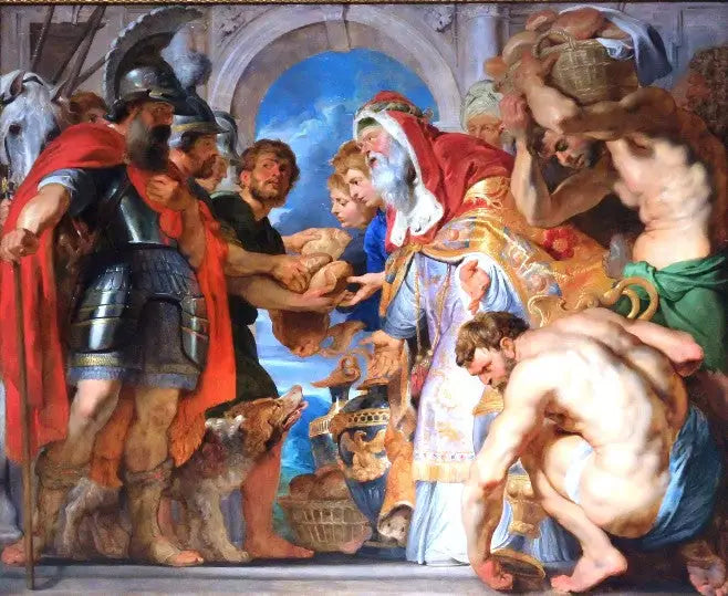 Abraham et Melchisédech - Peter Paul Rubens - Alpha Reproduction