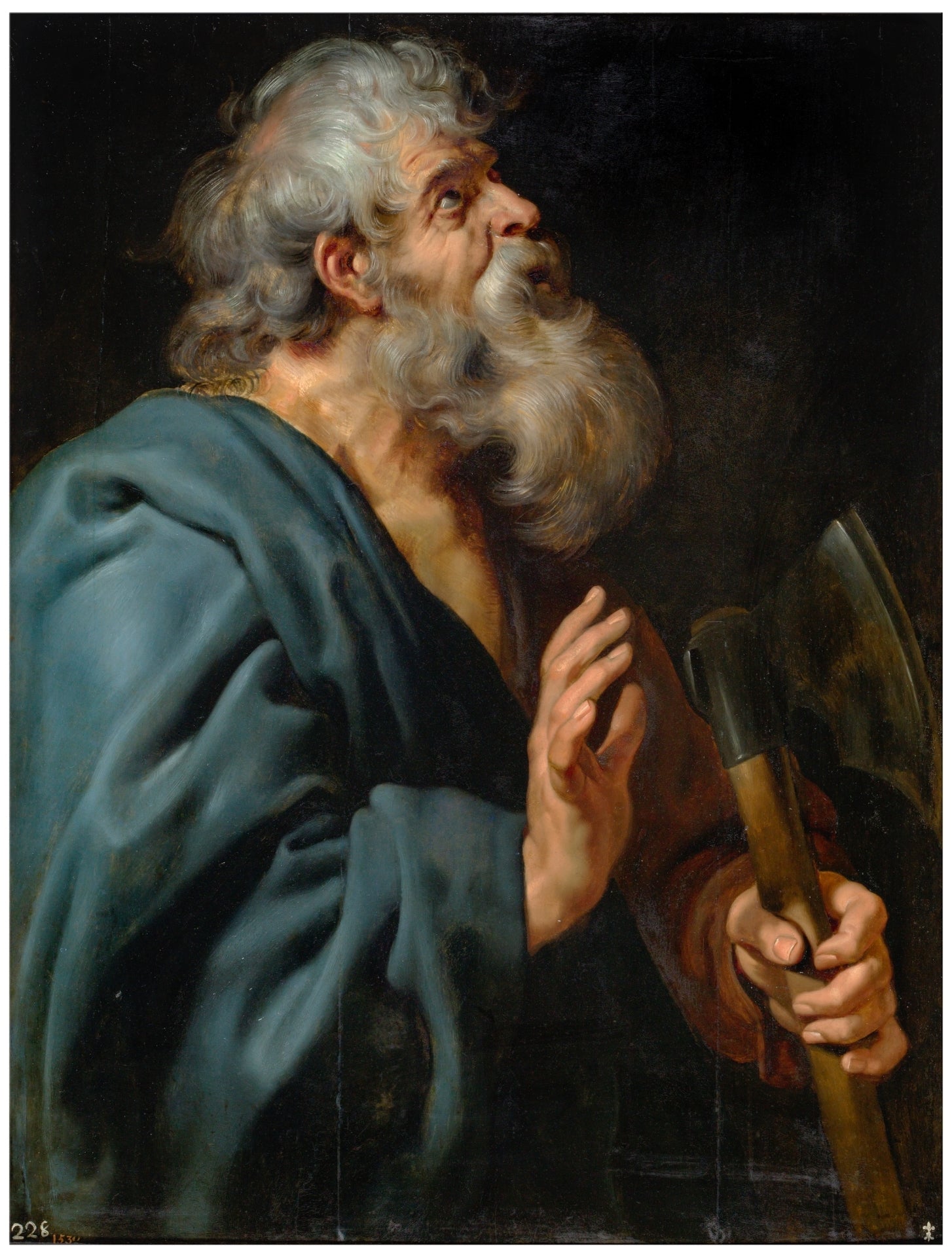 Saint Mathias - Peter Paul Rubens