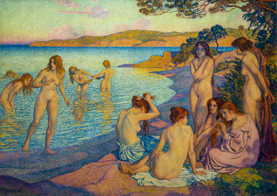 L’heure embrassée - Théo van Rysselberghe - Alpha Reproduction
