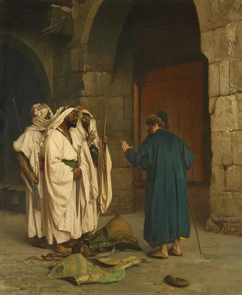 Reproduction du tableau « Q17525121 - Jean-Léon Gérôme » par Alpha Reproduction en peinture à l’huile