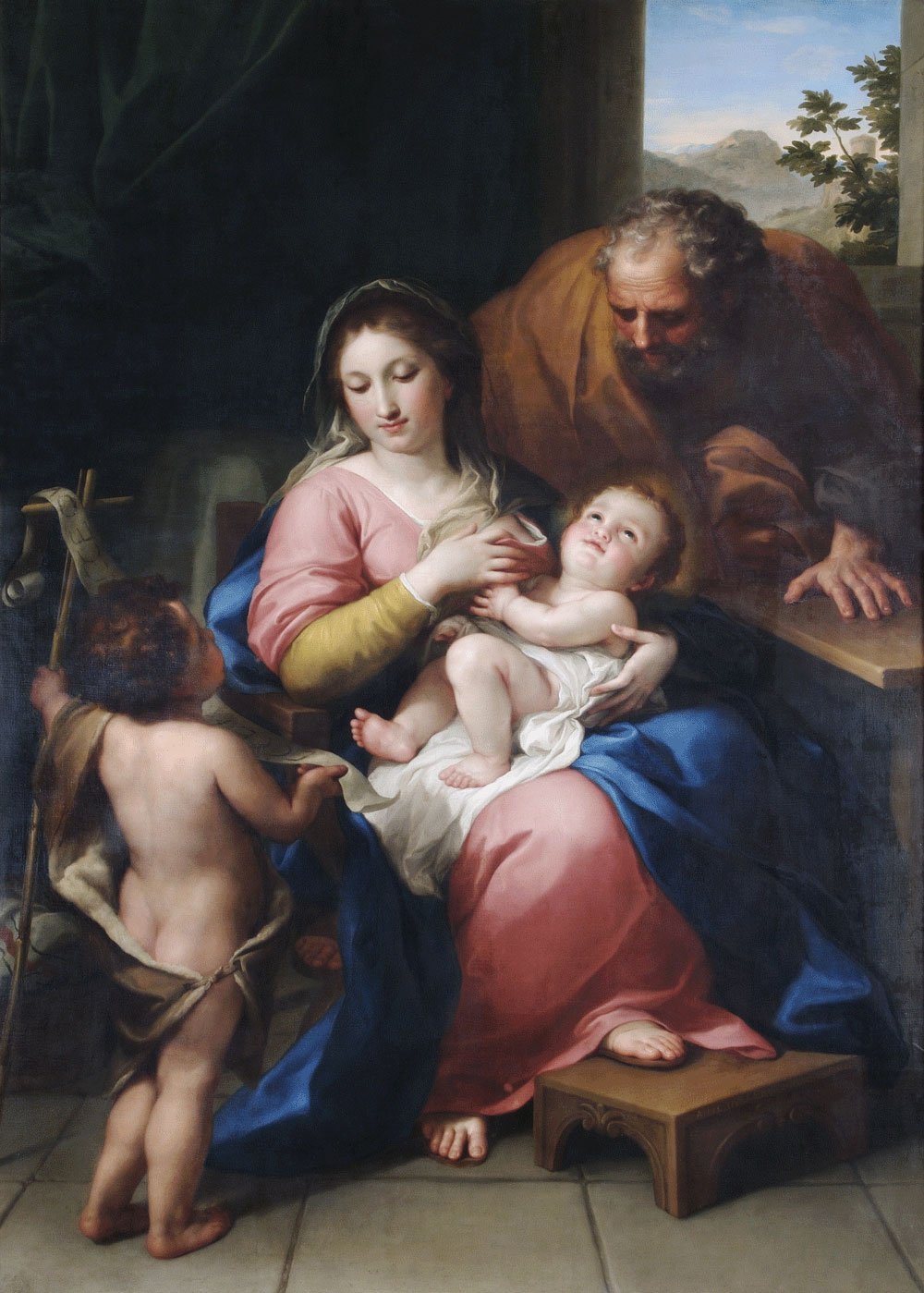 La Sainte Famille avec l’enfant saint Jean - Anton Raphael Mengs - Alpha Reproduction
