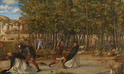 L’Assassinat de saint Pierre martyr - Giovanni Bellini - Alpha Reproduction