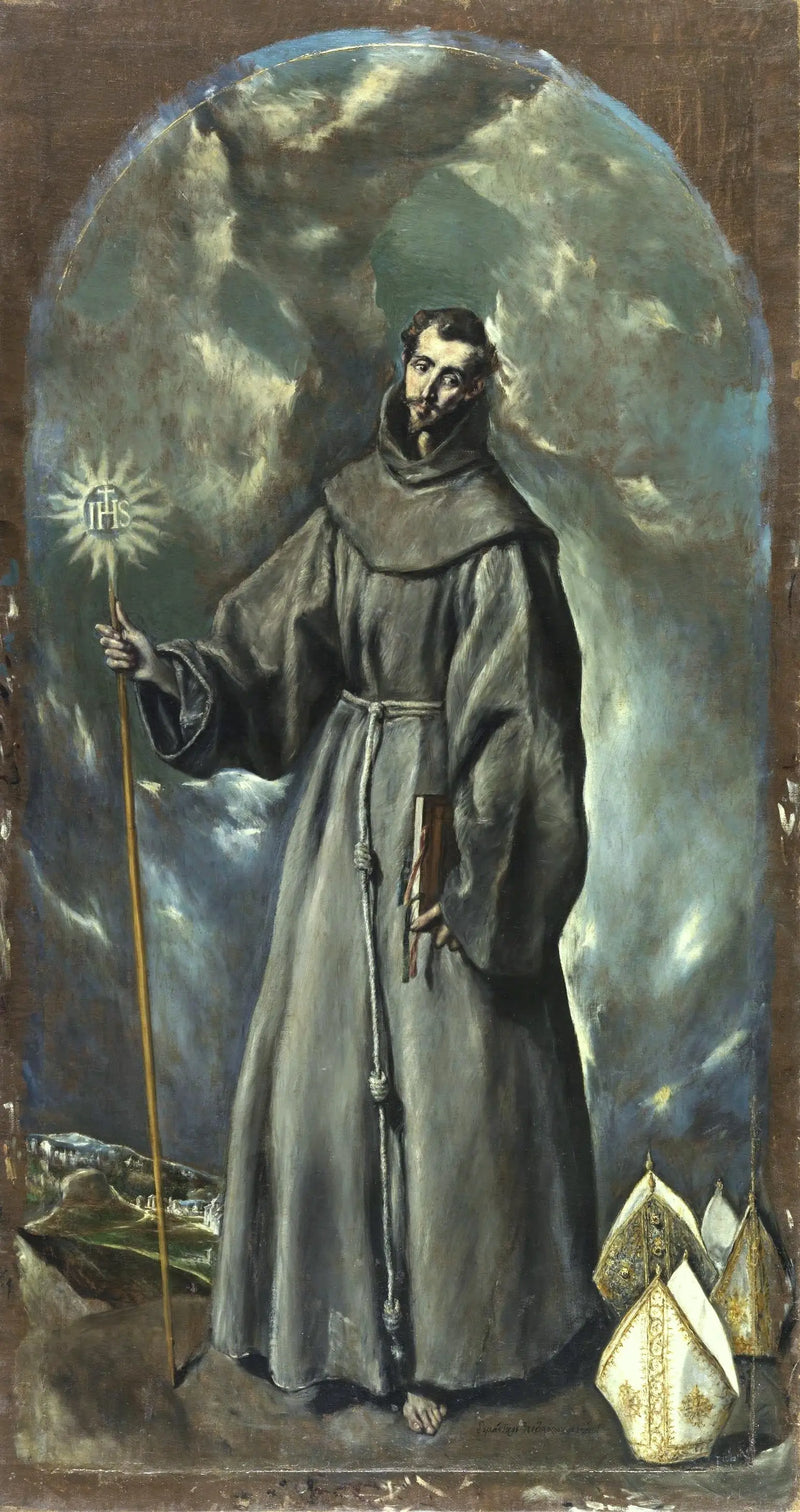 Сан-Бернардин Сиенский - Эль Греко