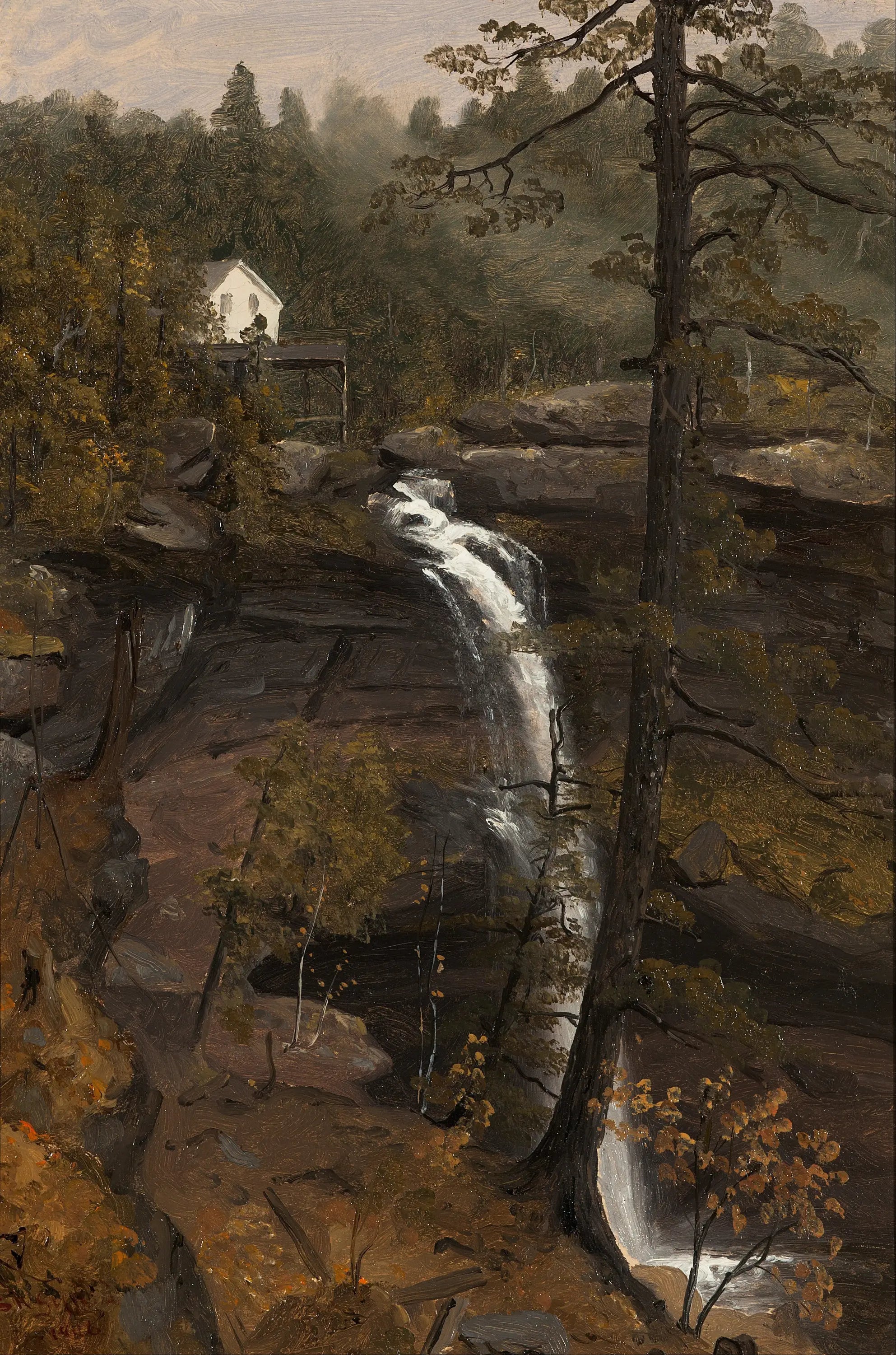 Chutes de Kauterskill - Sanford Robinson Gifford - Alpha Reproduction
