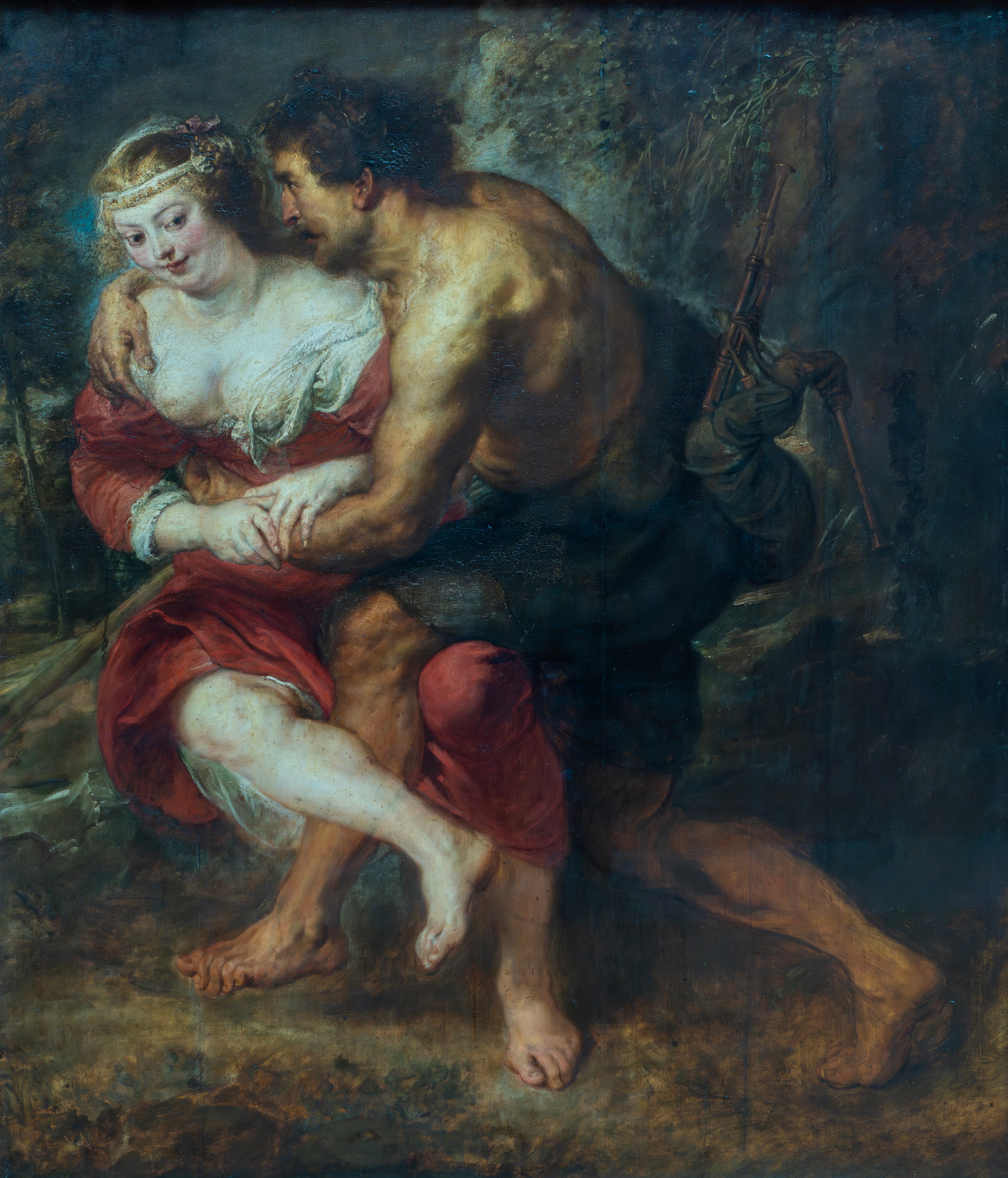 Scène pastorale (Corydon et Silvia) - Peter Paul Rubens